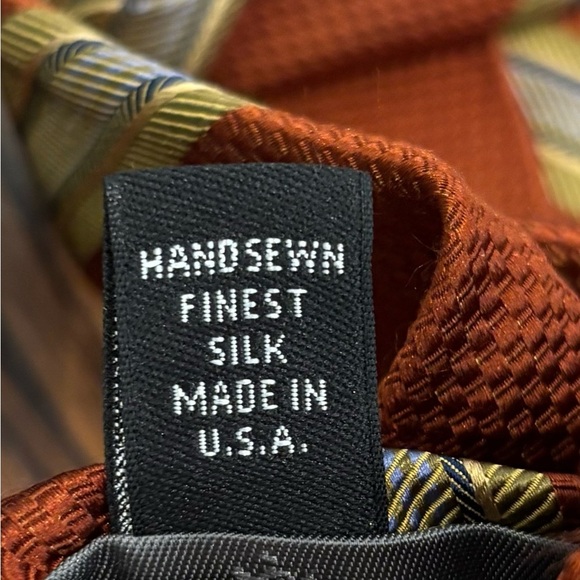 Lot Of 5 Robert Talbott Best Of Class Silk Mens Neck Ties Made In USA - Picture 6 of 16